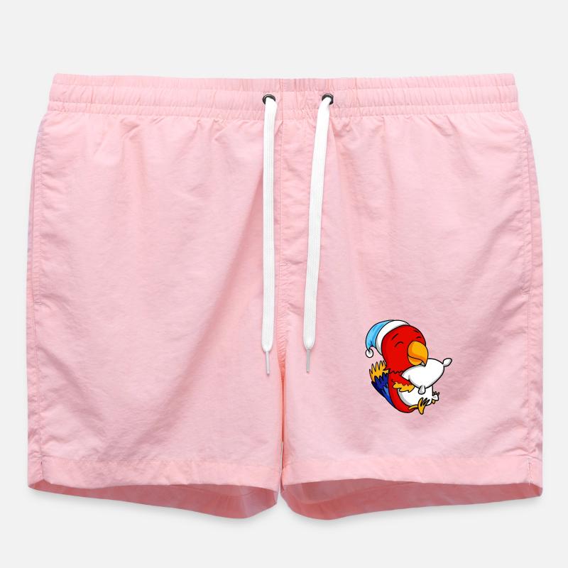Perroquet Bébé - Short de bain - rose