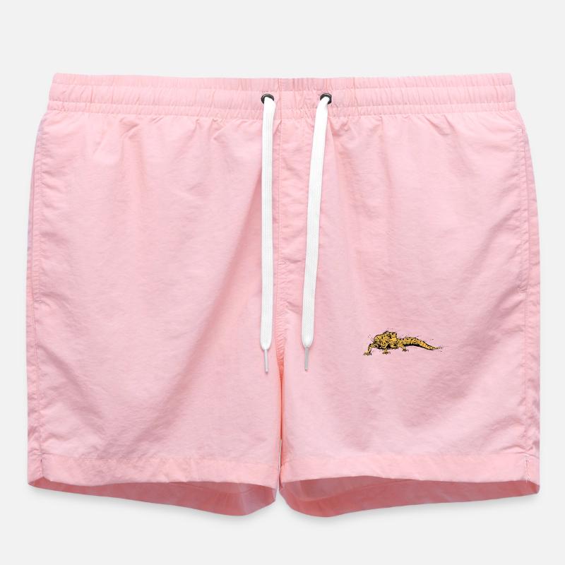 Lizard - Swim Trunks - pink