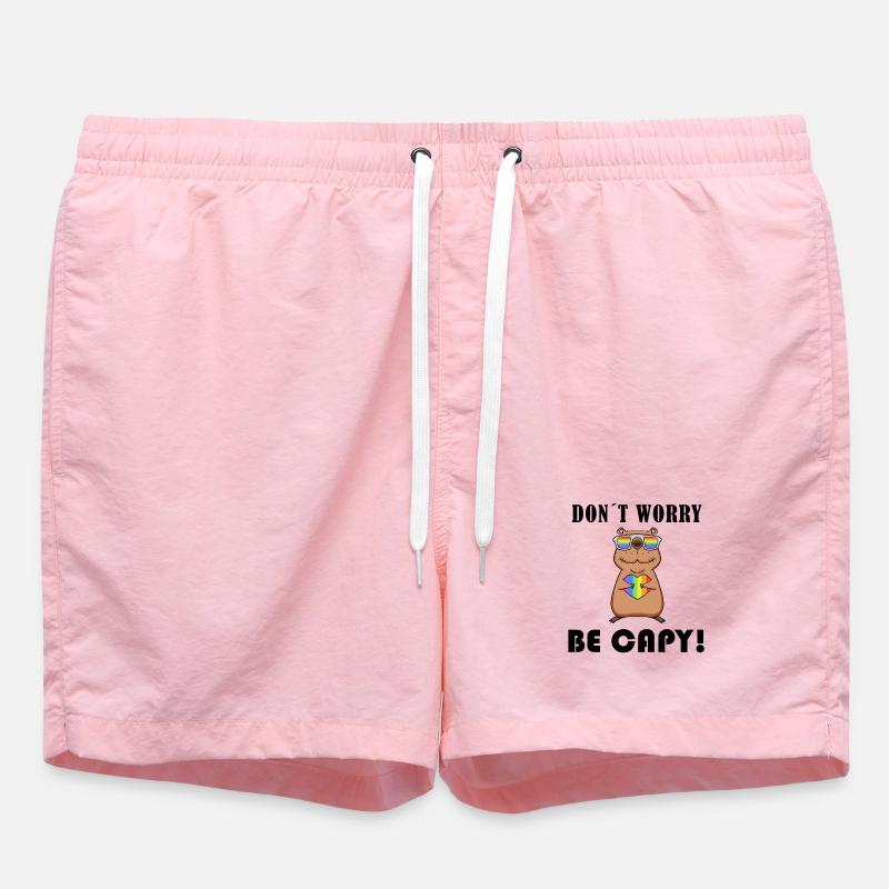 Capybara Wasserschwein Capybaras - Short de bain - rose