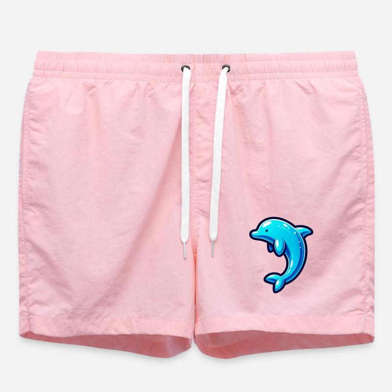 Dauphin - Short de bain - rose