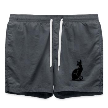 Oriental Shorthair Cat - Swim Trunks -  - Front