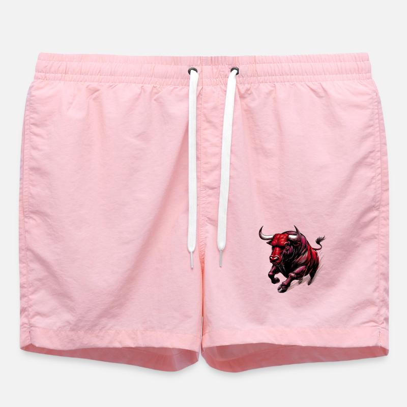 Bull - Swim Trunks - pink