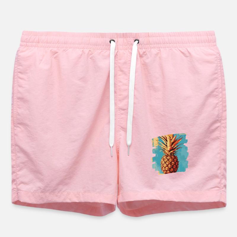 Ananas - Short de bain - rose