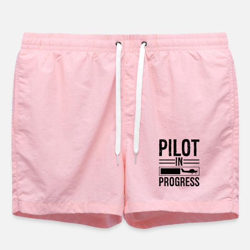 Pilot In progress - Swim Trunks - pink