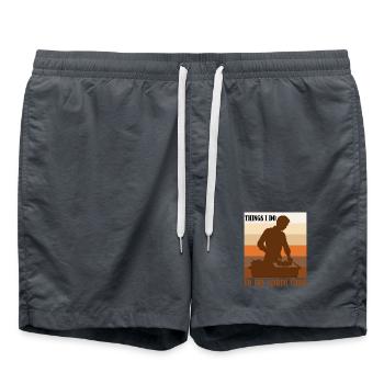 Things i do in my spare Humoristische de Cuisine - Swim Trunks -  - Front