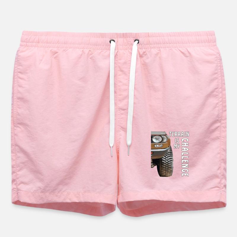AUTO TERRAIN IS MY CHALLENGE - Badeshorts - Pink