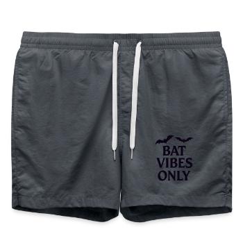 Fledermaus-Vibes für Grusel-Fans - Badeshorts -  - Vorne
