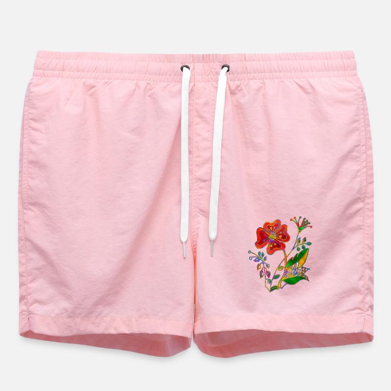 Fleur - Short de bain - rose
