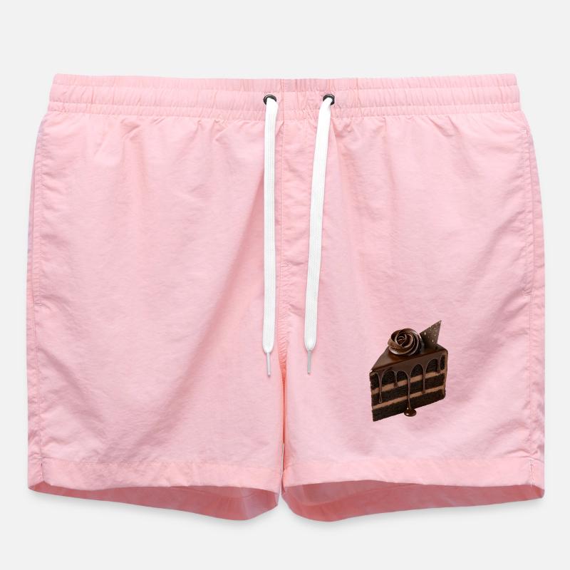 Gâteau au chocolat - Short de bain - rose