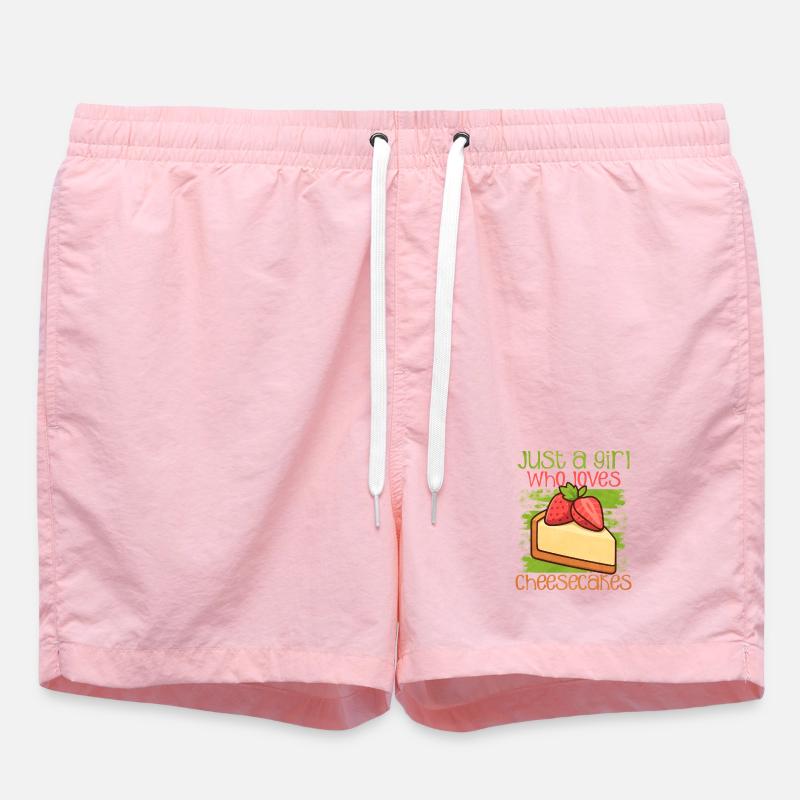 Cake - Swim Trunks - pink