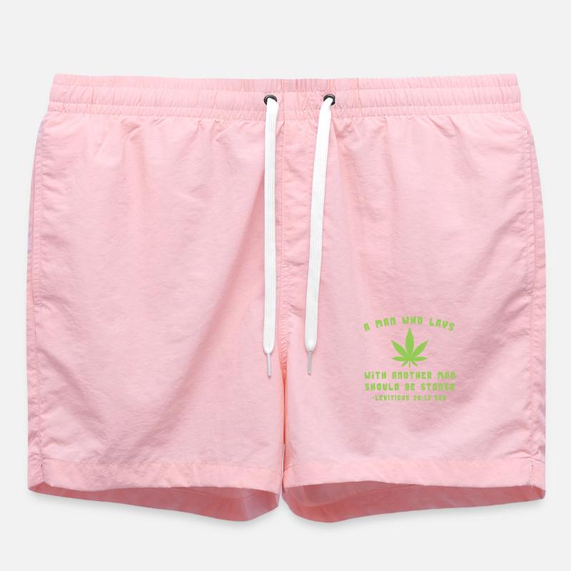 Liberté verte et diversité - Short de bain - rose