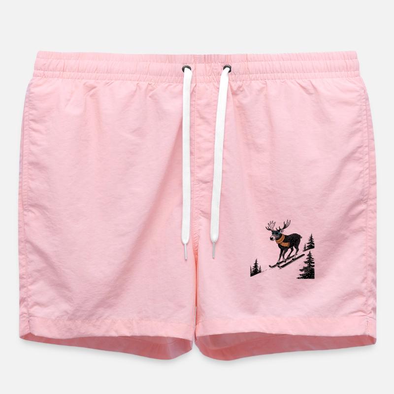 Pentes Moose - Short de bain - rose