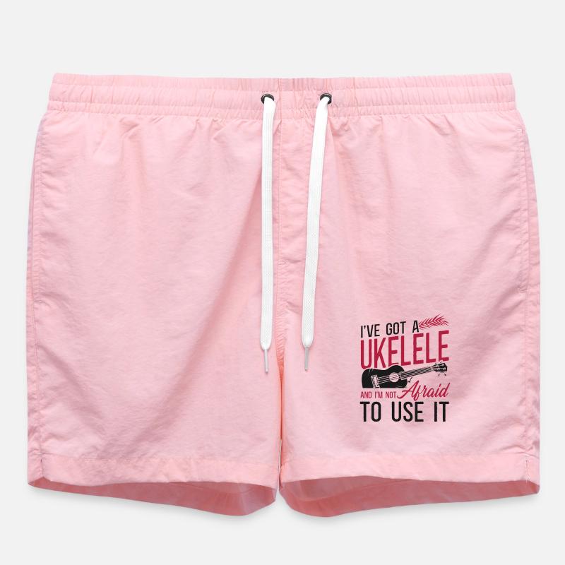 Ukulélé hawaïen Ukulélé J’ai un - Short de bain - rose
