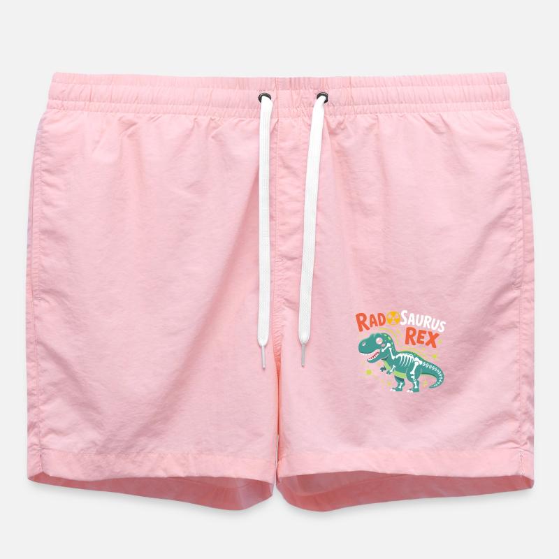 RadSaurus Rex Neon Dino - Short de bain - rose