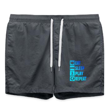 Œuvres modernes de floorball - Short de bain -  - Devant