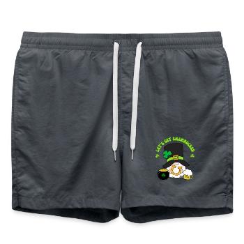 Lets Get Shamrocked Leprechaun Tee - Swim Trunks -  - Front