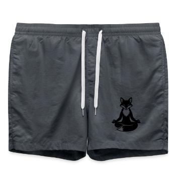 Zen renard méditant - Short de bain -  - Devant
