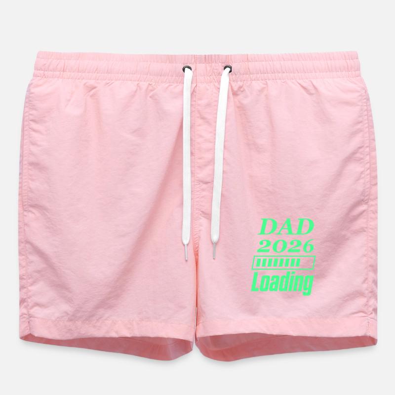 DAD 2026 Loading - Swim Trunks - pink