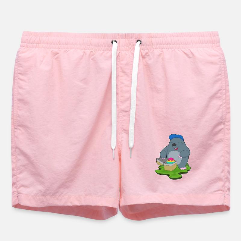 Œuf de Pâques de Taupe - Short de bain - rose