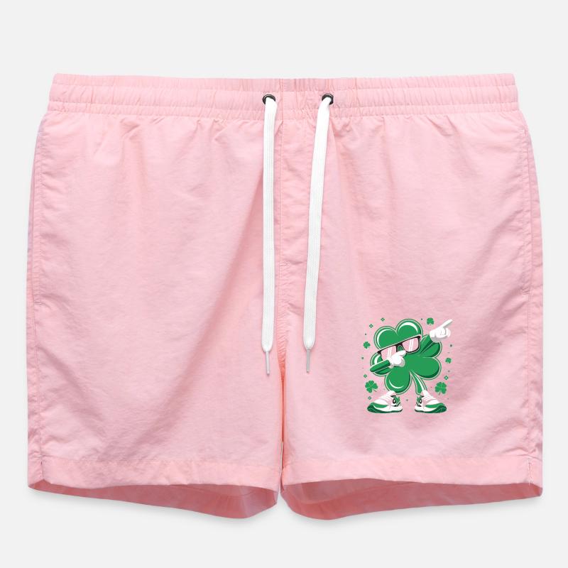 Rocker trèfle avec style - Short de bain - rose