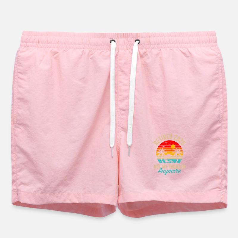 Retraité 2026 n’est plus mon problème - Short de bain - rose