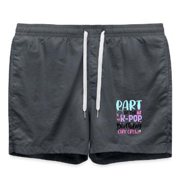 Part Of The K Pop Birthday Girl Crew - Badeshorts -  - Vorne