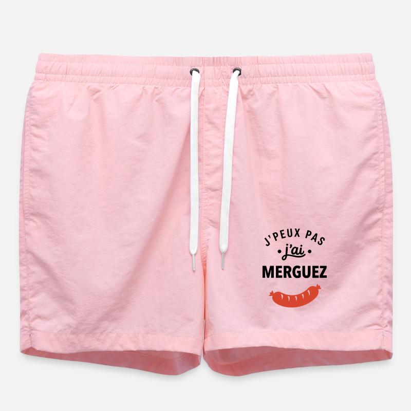 merguez - Short de bain - rose