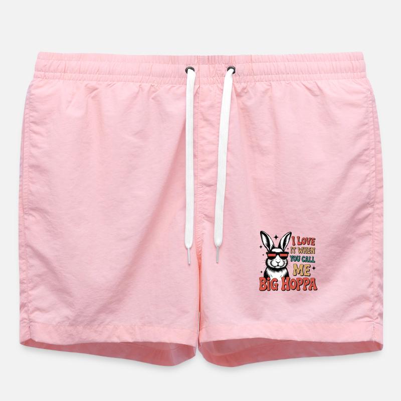 Big Hoppa Bunny Tee - Short de bain - rose