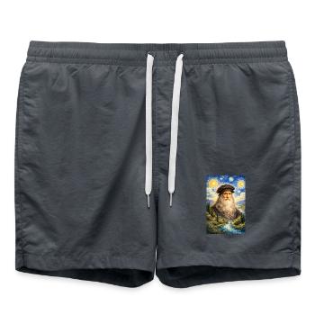 Leonardo da Vinci Sternennacht - Badeshorts -  - Vorne