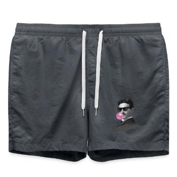 Nikola mit Kaugummi und Sonnenbrille - Badeshorts -  - Vorne