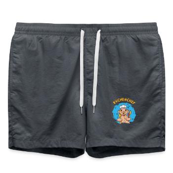 Küchenchef Koch Köchin Kochkleidung Lustig - Badeshorts -  - Vorne