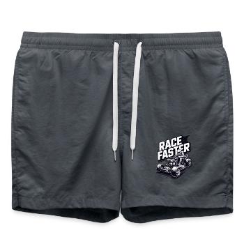 Lawn Tractor Racing Motorsport Lawnmower Racing - Swim Trunks -  - Front