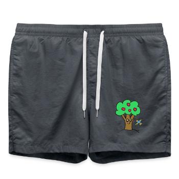 Apple Tree Tree Nature Bird - Swim Trunks -  - Front