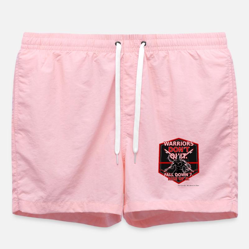 Warrior perseverance - Swim Trunks - pink