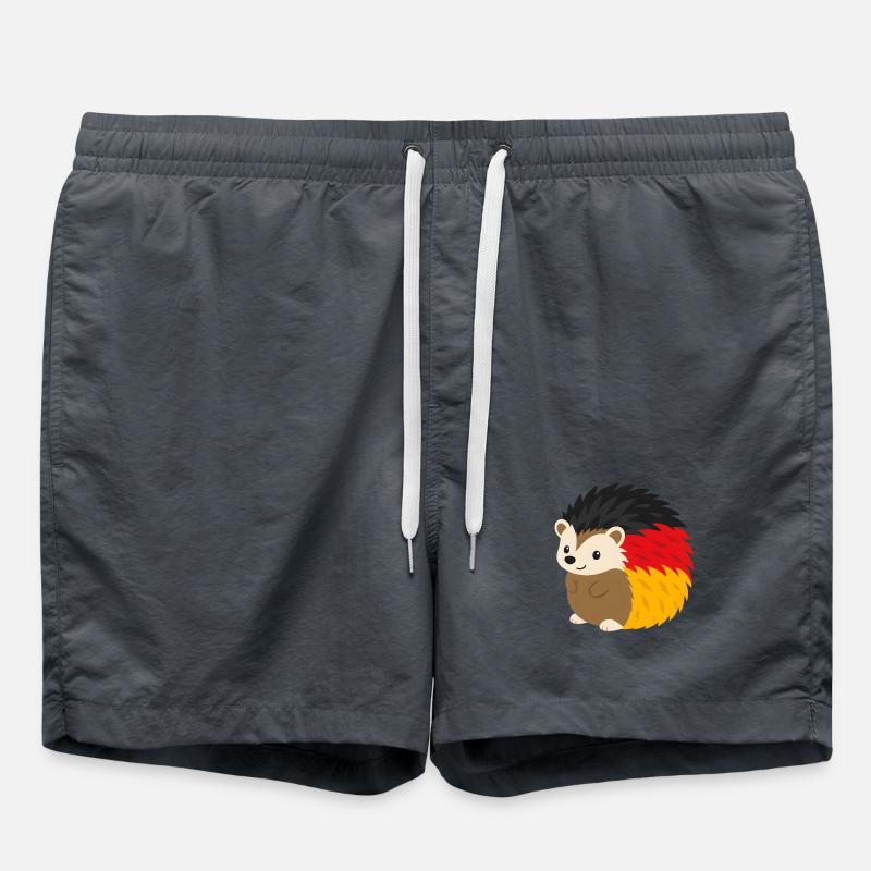 Rainbow Hedgehog Design - Swim Trunks - undefined