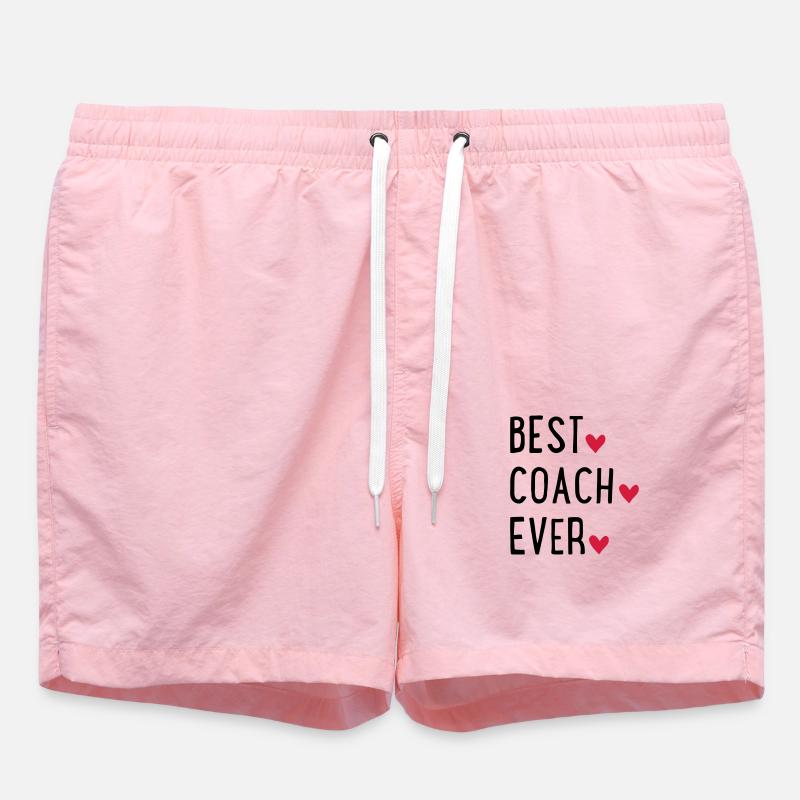 COACH - Short de bain - rose