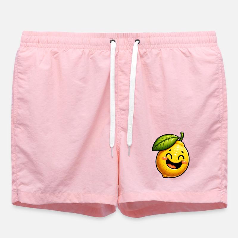 Citron Citrons - Short de bain - rose
