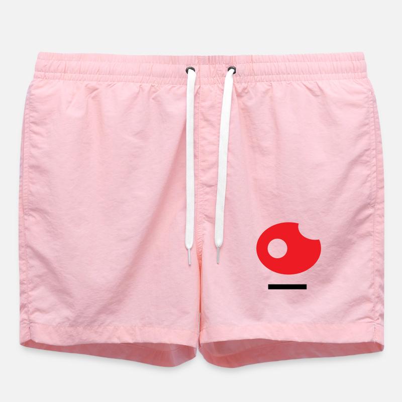 26 L’art - Short de bain - rose