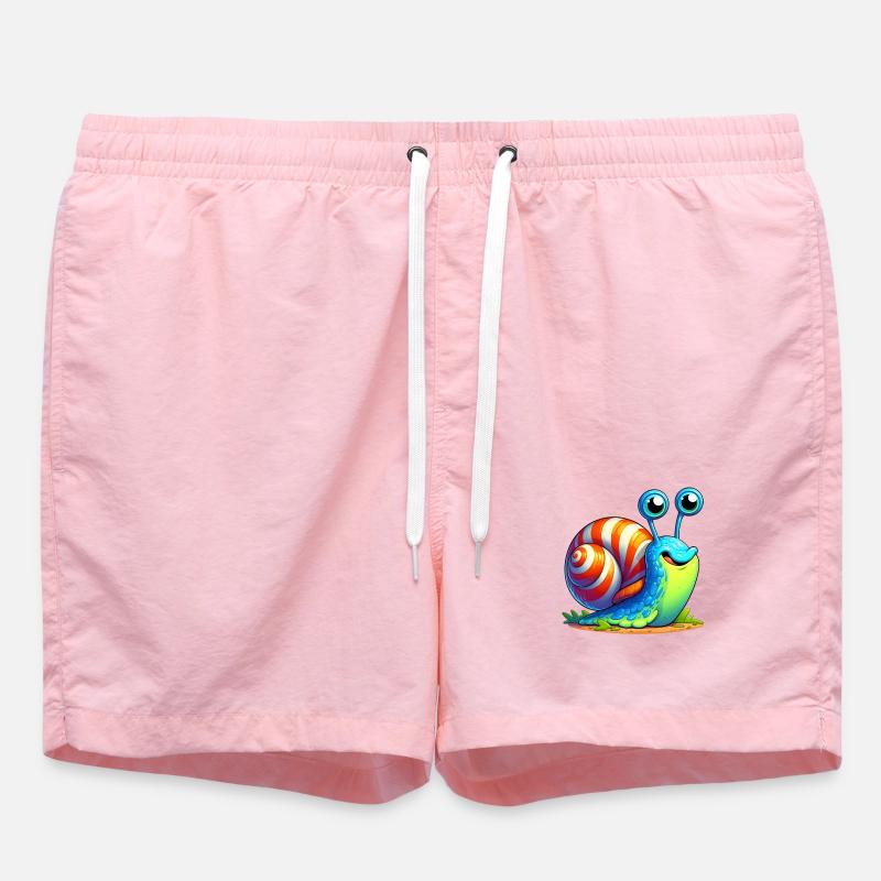 Escargot - Short de bain - rose