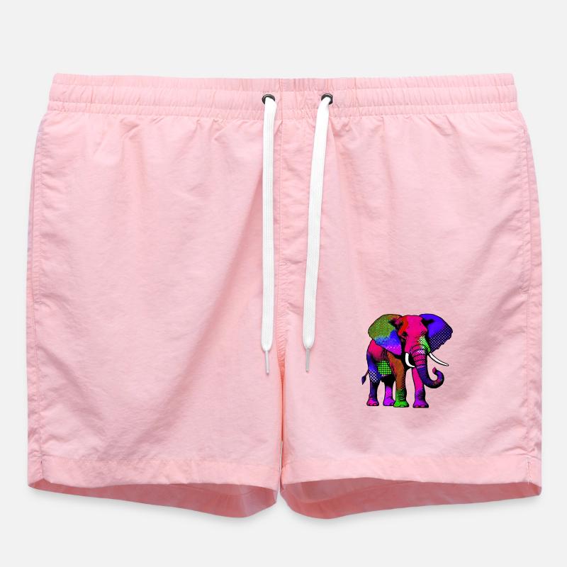 Éléphant - Short de bain - rose