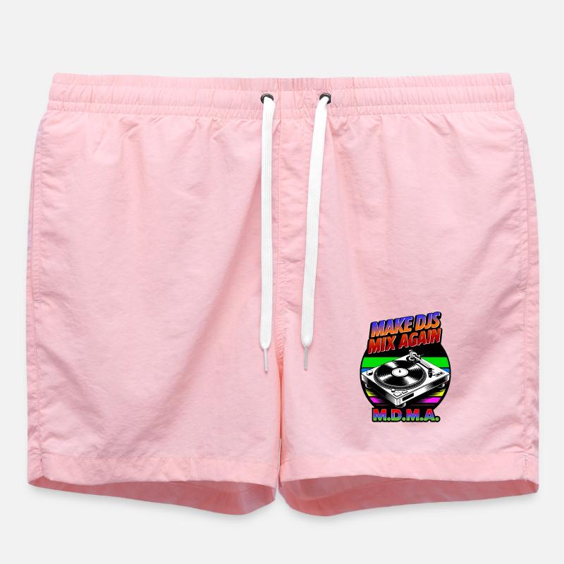 Make DJs mix again! - Swim Trunks - pink