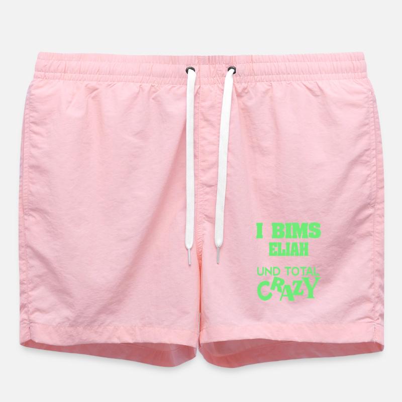 Elijah comme prénom - Short de bain - rose