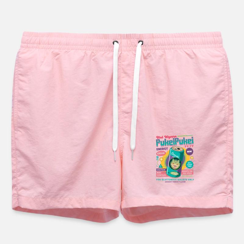 Green Potion for Dowry Hunters - Swim Trunks - pink
