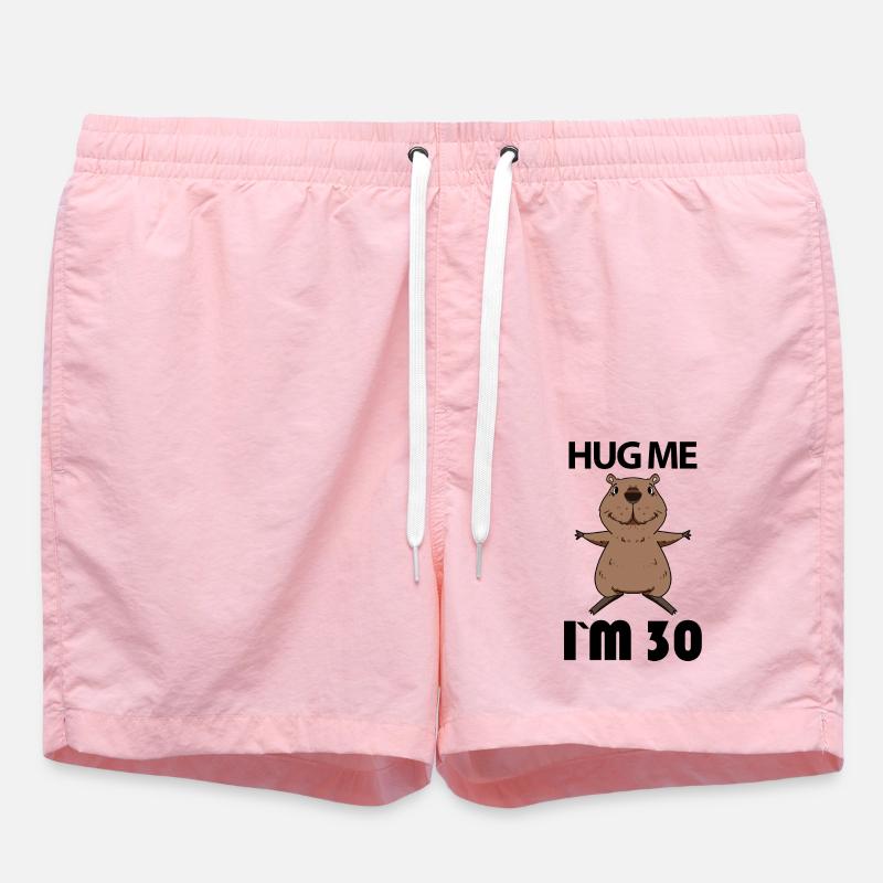 30 ans - 30 ans - Hug - Short de bain - rose