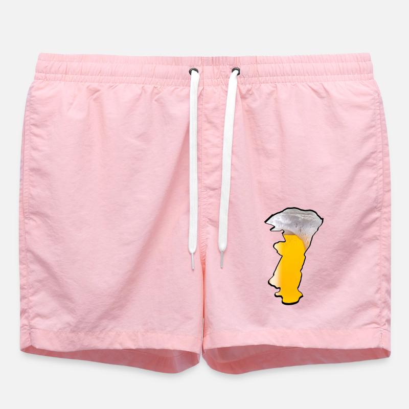 Elsässer Bier - Badeshorts - Pink
