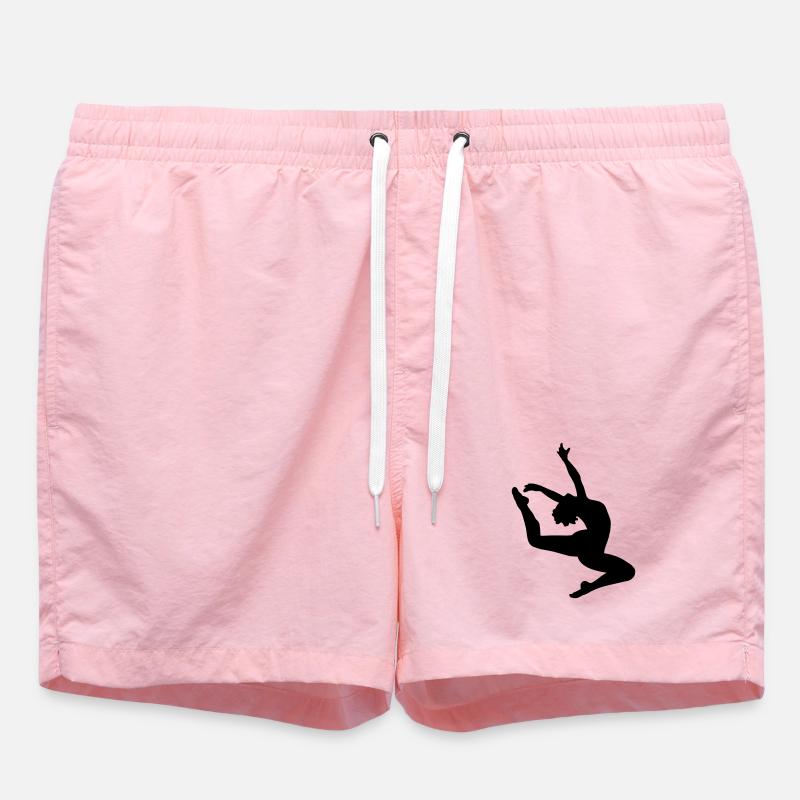 Springen Mädchen - Badeshorts - Pink
