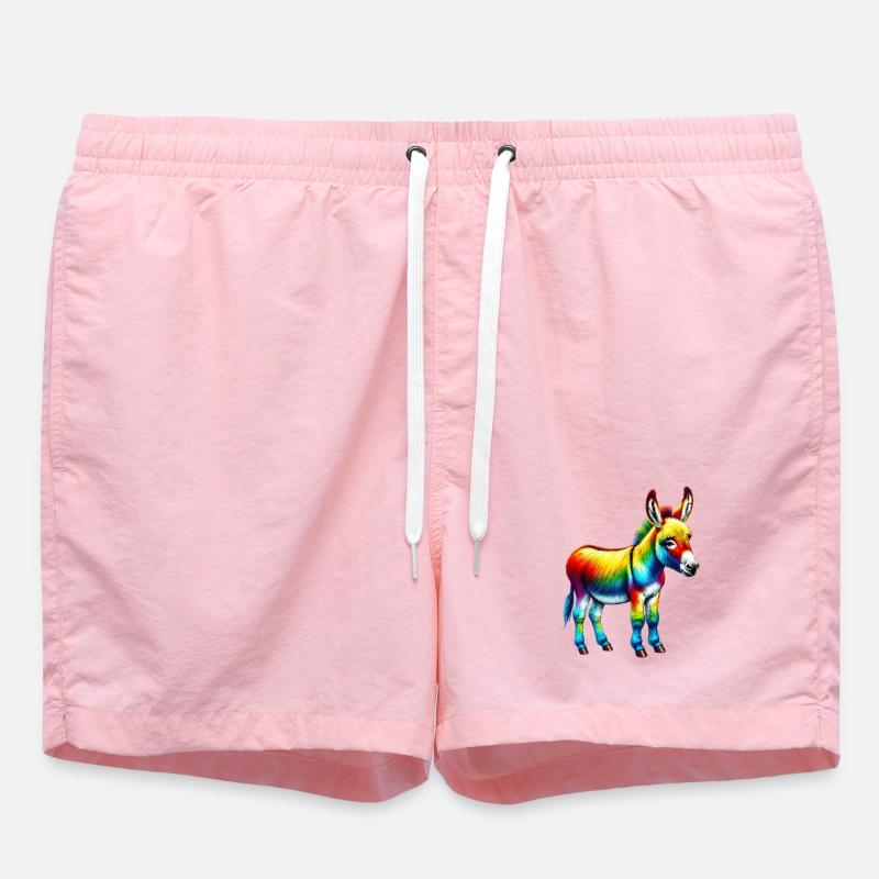 Mule âne - Short de bain - rose
