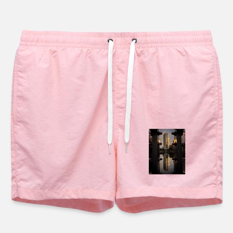Coincé entre les boulons - Short de bain - rose