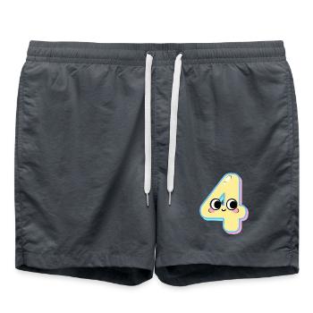 Quatre Kawaii Souriants - Short de bain -  - Devant
