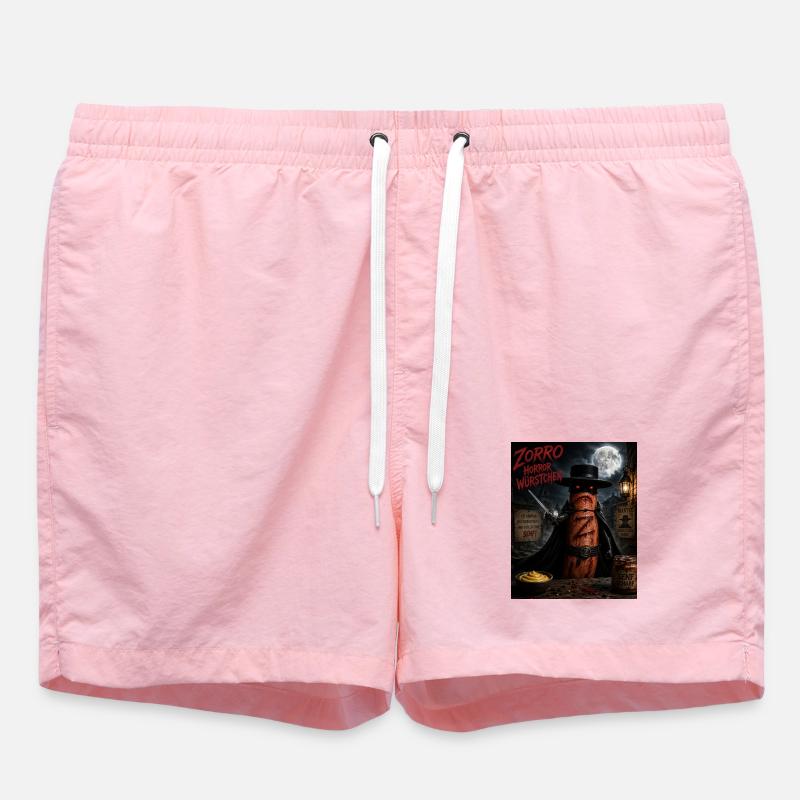 Zorro Horror Würstchen  - Badeshorts - Pink
